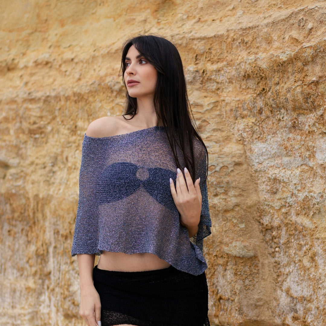 Shapeshifter Multiway Mesh Poncho