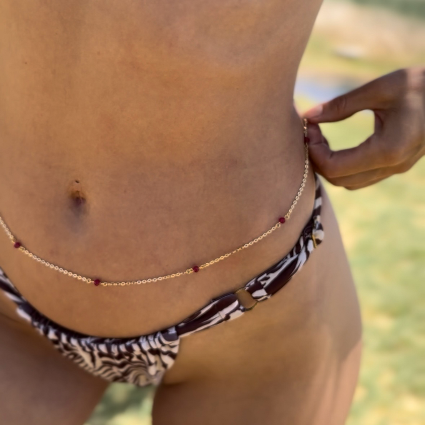 Rose Belly Chain