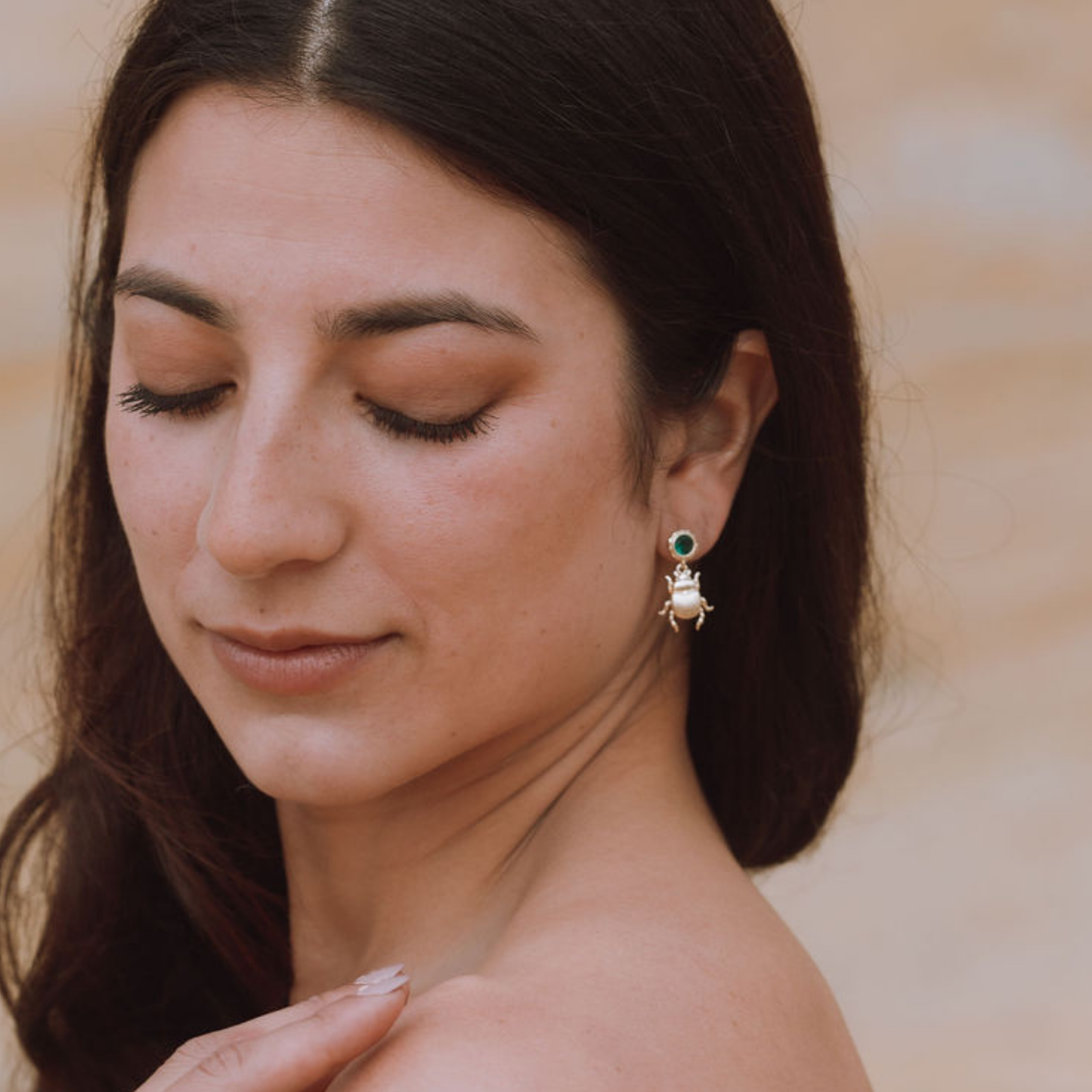 Scarab Earrings