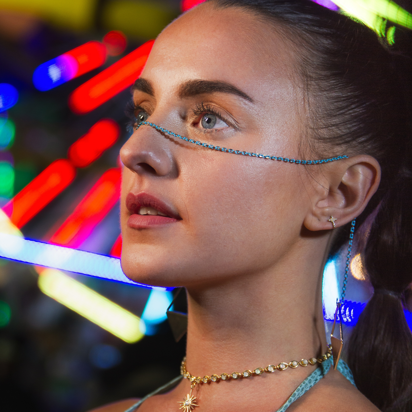 Trinity Face Chain - Festival Edition