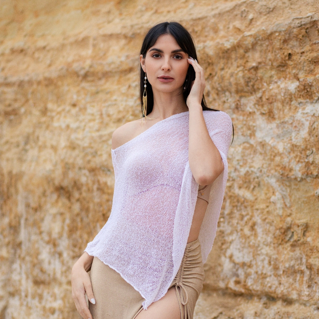 Shapeshifter Multiway Mesh Poncho, Hood & Beach Cover-Up