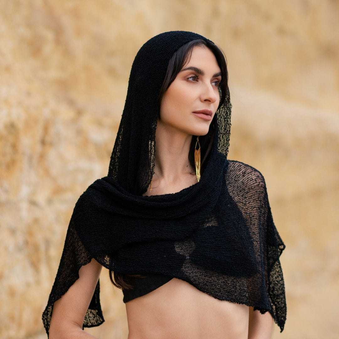 Shapeshifter Multiway Mesh Poncho, Hood & Beach Cover-Up