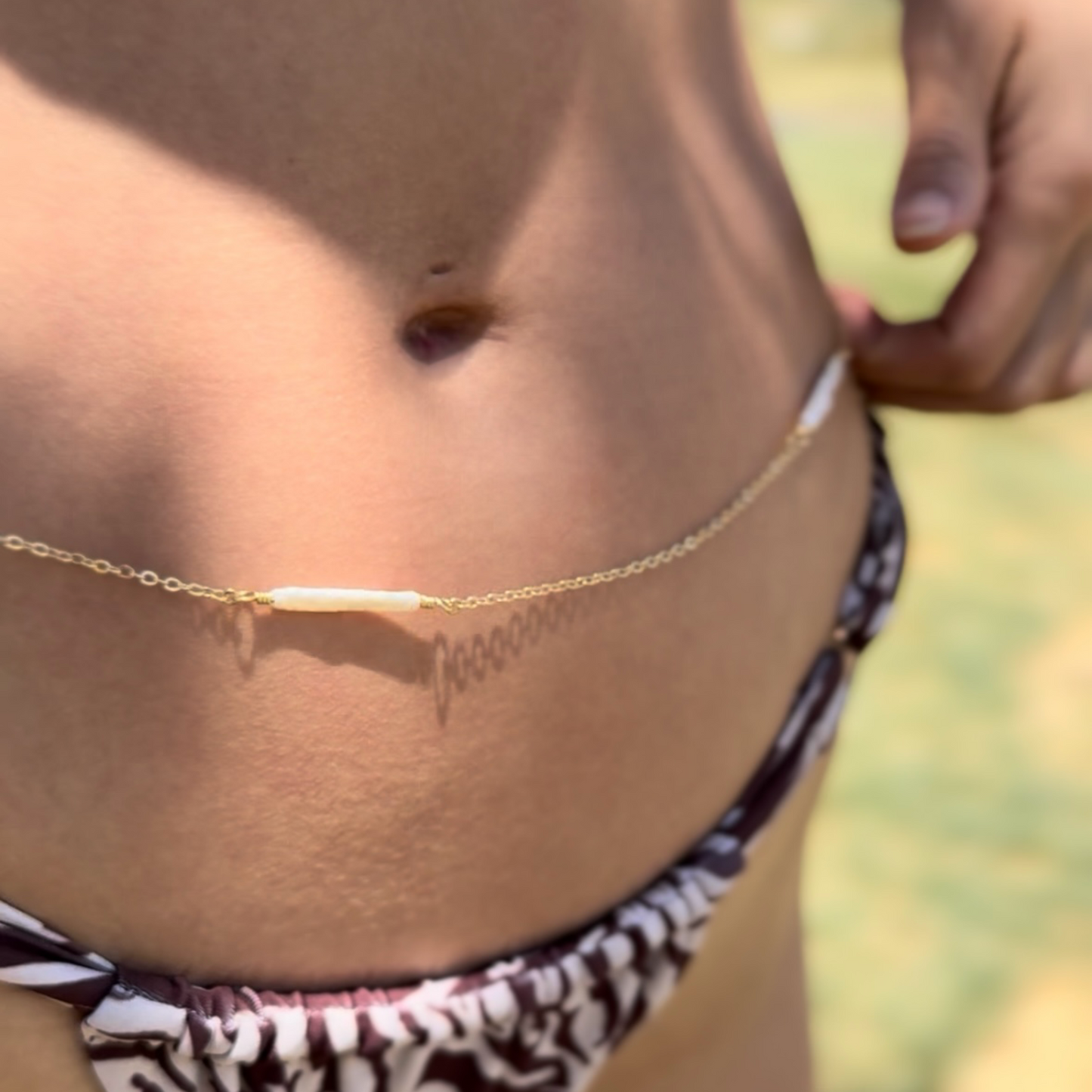 Rose Belly Chain