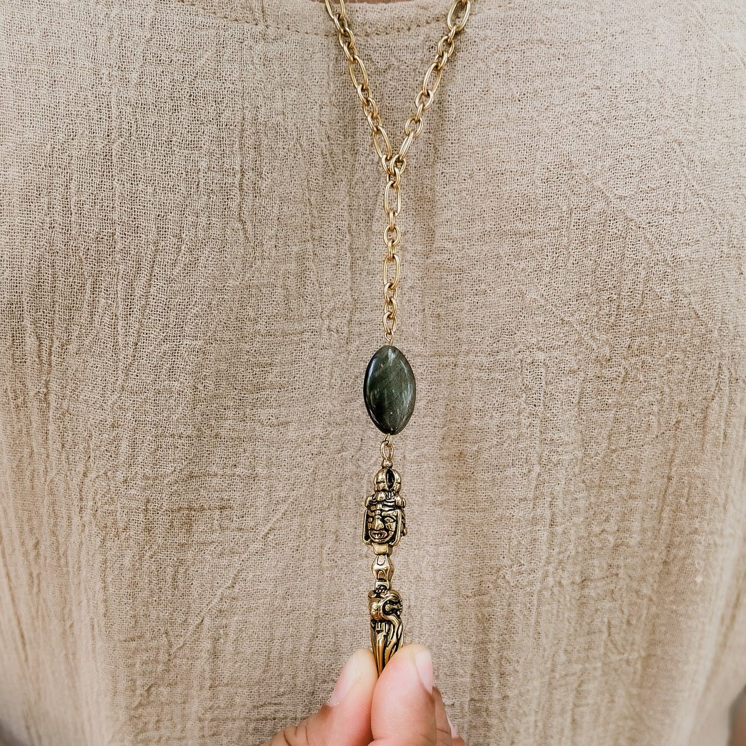 Purba Power Piece Unisex Necklace