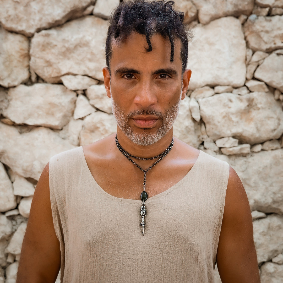 Purba Power Piece Unisex Necklace