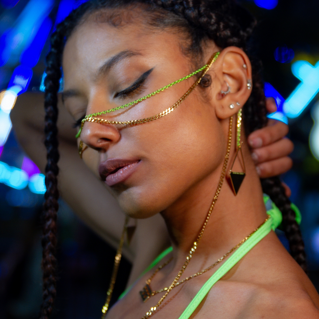 Trinity Face Chain - Festival Edition