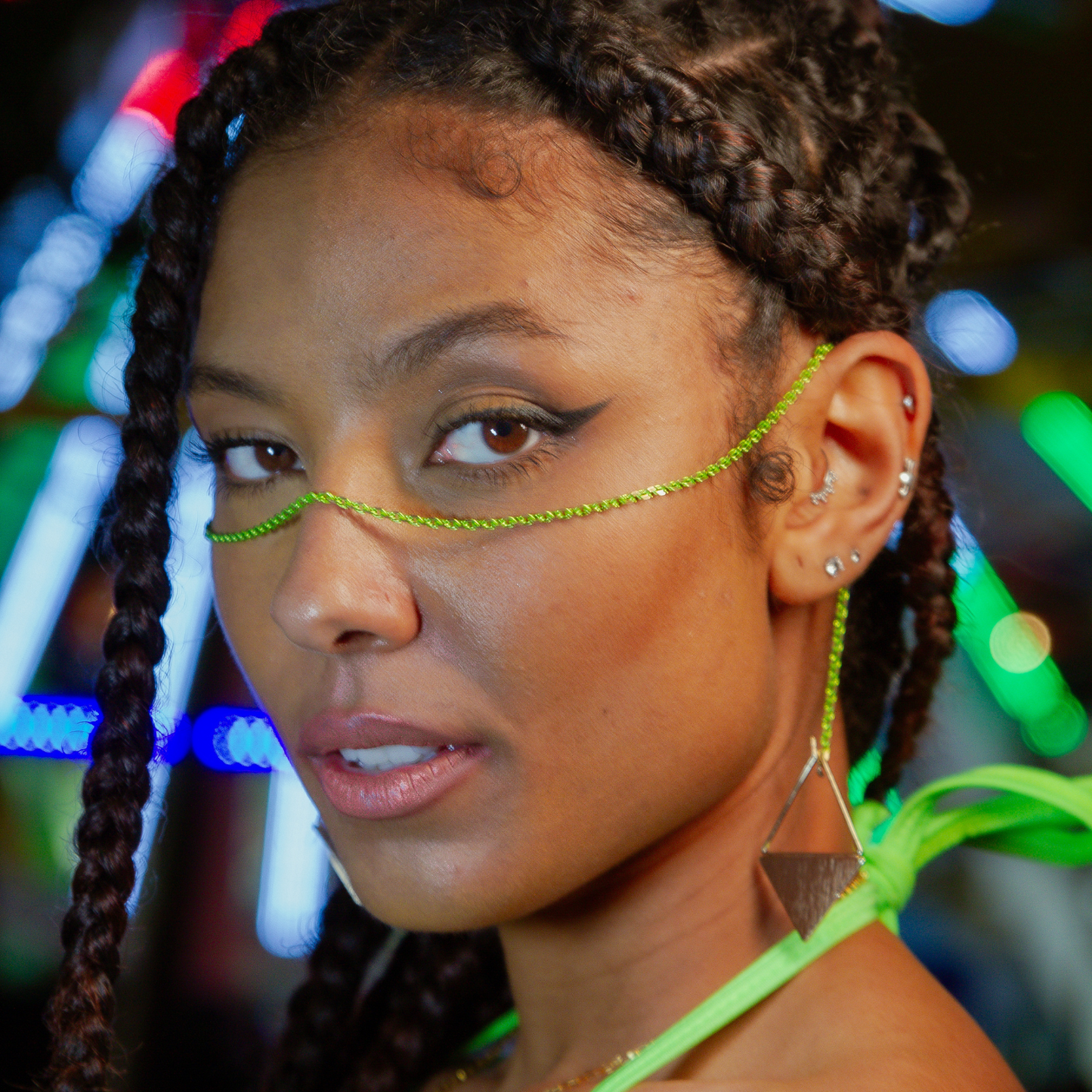 Trinity Face Chain - Festival Edition