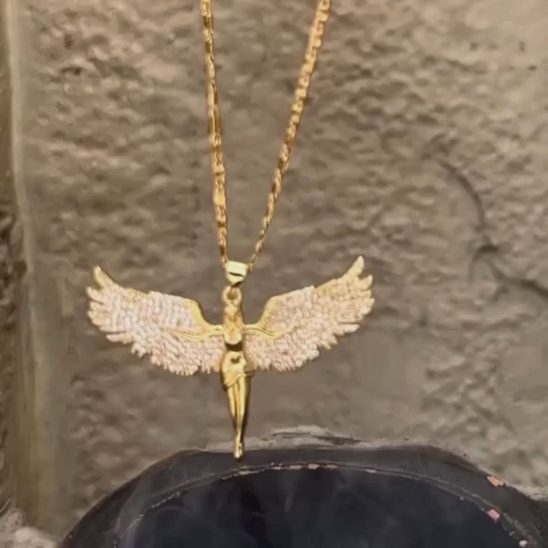 Goddess Rising Isis Statement Necklace