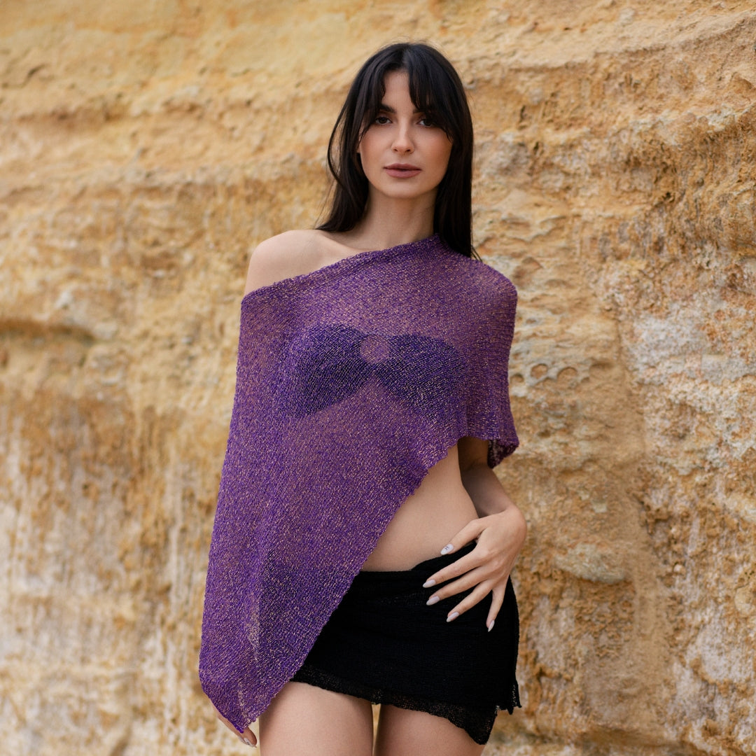 Shapeshifter Multiway Mesh Poncho, Hood & Beach Cover-Up